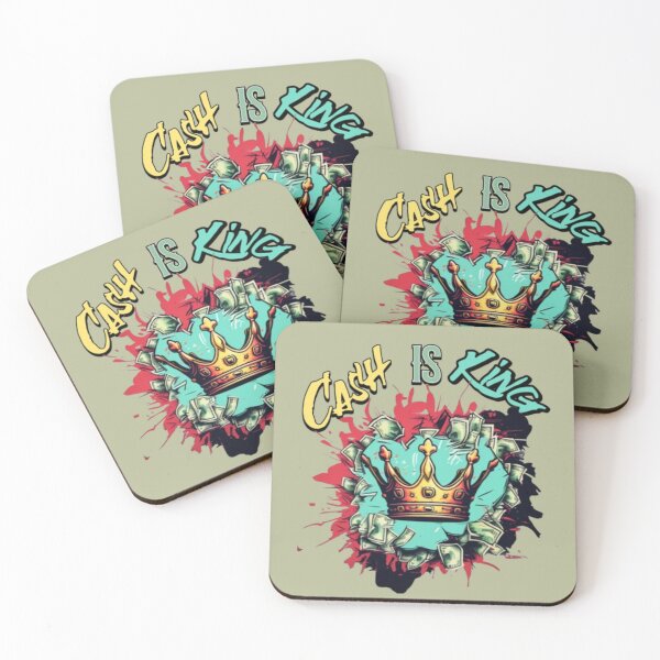 Item preview, Cash is king designed and sold by quotesdesignss.