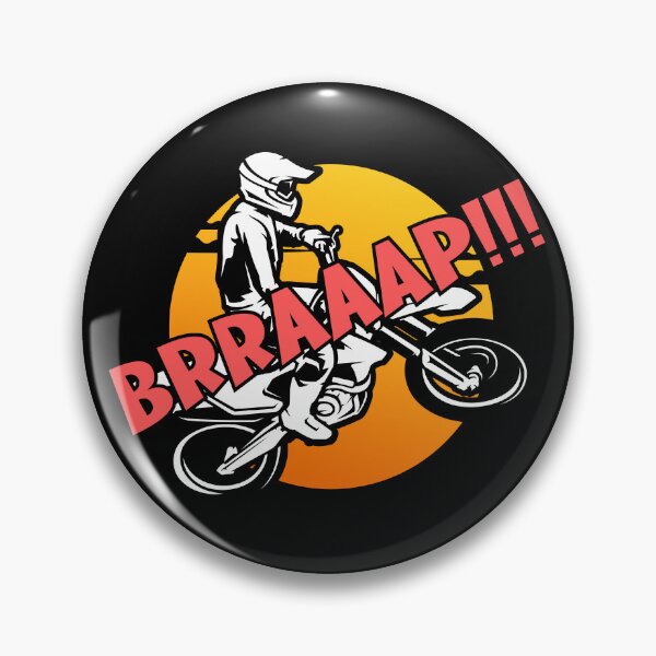 Item preview, Brraaap, Brap, Braapp Dirt Bike -  Vintage Comic Book Style designed and sold by elvisg03.
