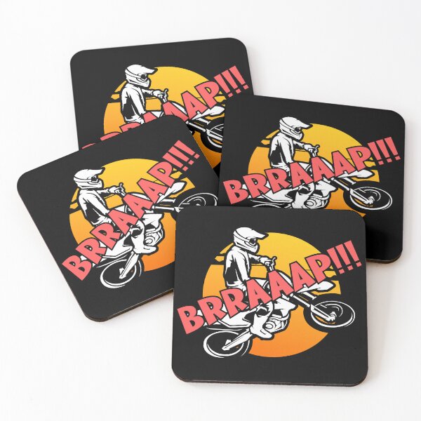 Item preview, Brraaap, Brap, Braapp Dirt Bike -  Vintage Comic Book Style designed and sold by elvisg03.
