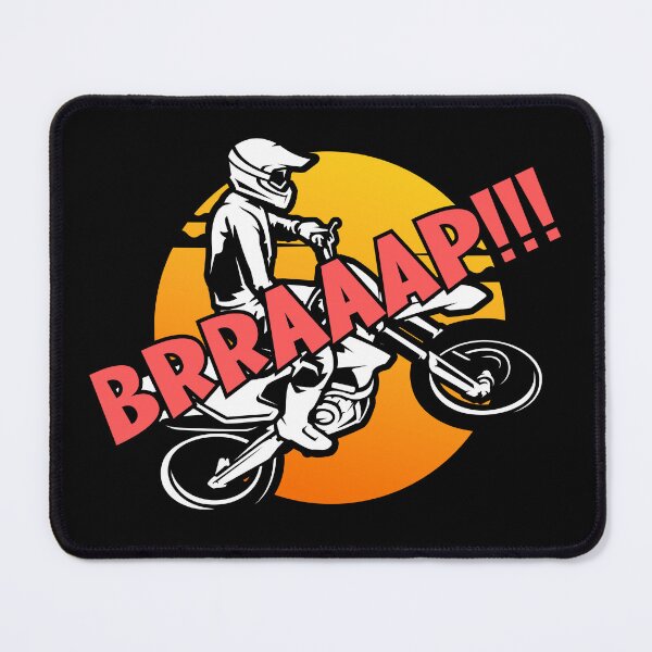 Item preview, Brraaap, Brap, Braapp Dirt Bike - Vintage Comic Book Style designed and sold by elvisg03.
