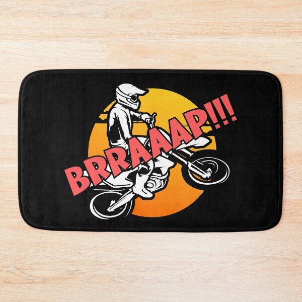 Item preview, Brraaap, Brap, Braapp Dirt Bike - Vintage Comic Book Style designed and sold by elvisg03.