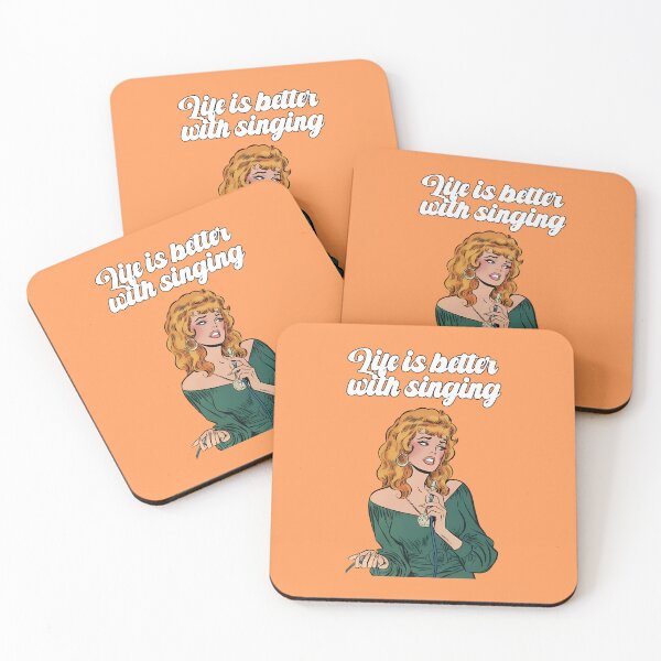 Item preview, Life is better with singing 4 - Comics girl illustration designed and sold by Alex Starcatcher.