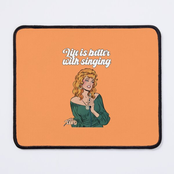 Item preview, Life is better with singing 4 - Comics girl illustration designed and sold by Alex Starcatcher.