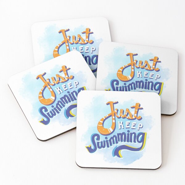 Item preview, Just keep swimming Nemo Healing Quote designed and sold by soniaaseguin.