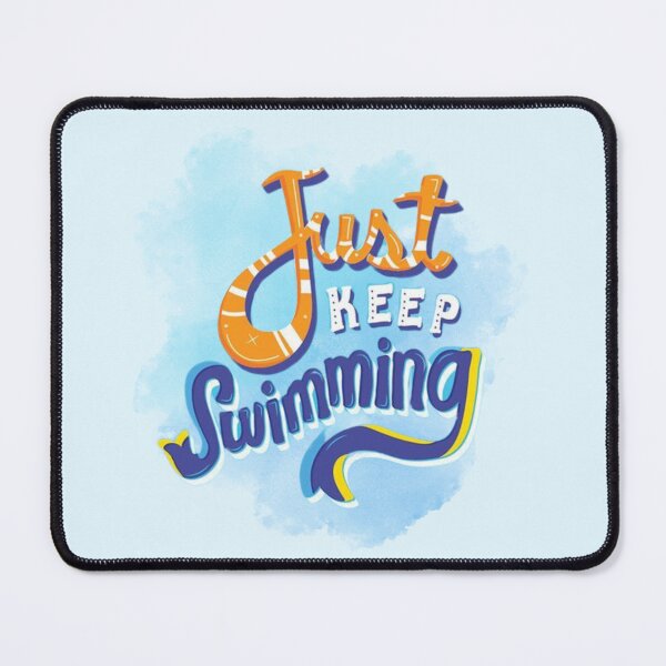 Item preview, Just keep swimming Nemo Healing Quote designed and sold by soniaaseguin.