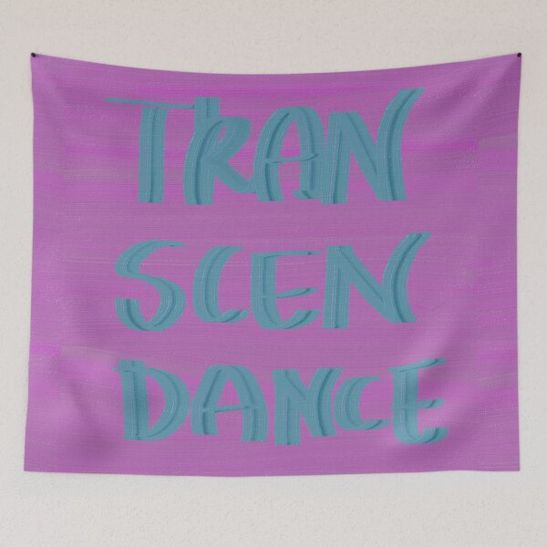 Item preview, TRANSCENDANCE word art print designed and sold by nataliavandalia.