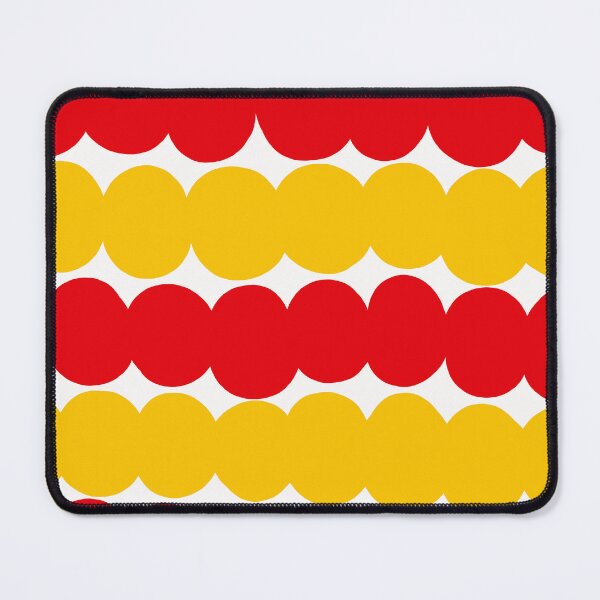 Item preview, Iconic Colorful Scandinavian Dotted Pattern in Yellow and Red designed and sold by Deutschic.