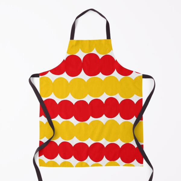 Item preview, Iconic Colorful Scandinavian Dotted Pattern in Yellow and Red designed and sold by Deutschic.
