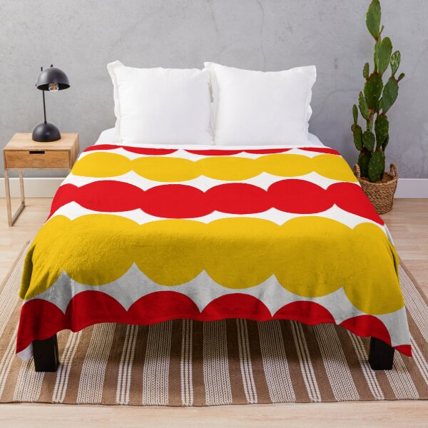 Item preview, Iconic Colorful Scandinavian Dotted Pattern in Yellow and Red designed and sold by Deutschic.