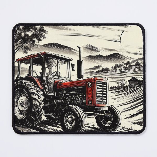 Item preview, Red Tractor  designed and sold by YVESTEP.