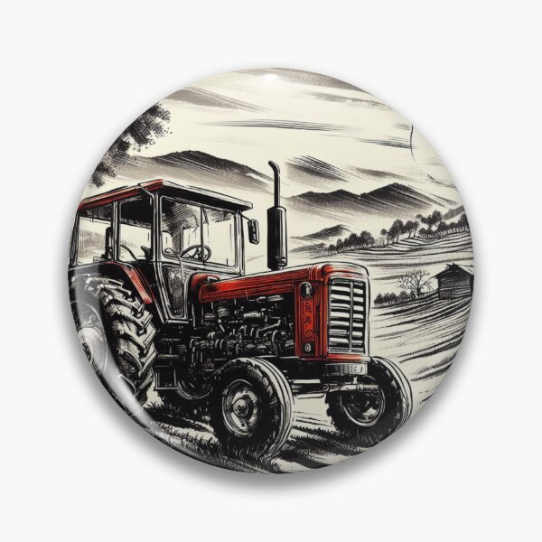 Item preview, Red Tractor  designed and sold by YVESTEP.