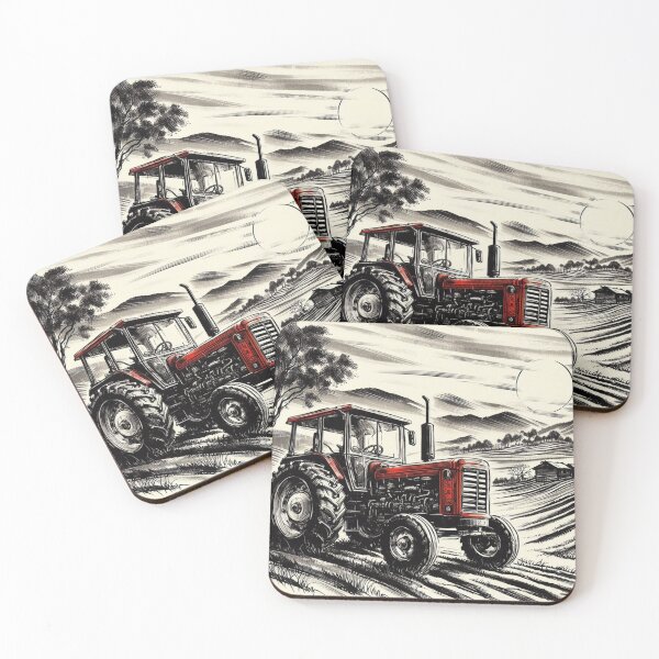 Item preview, Red Tractor  designed and sold by YVESTEP.