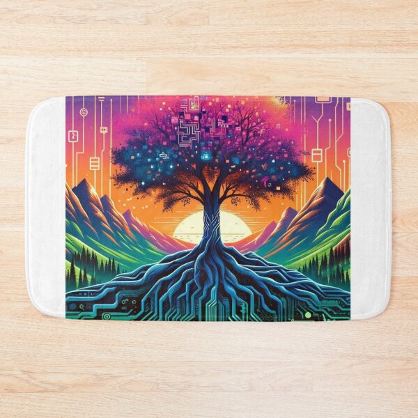 Item preview, Technological Eden at Dusk designed and sold by MD-AAE.