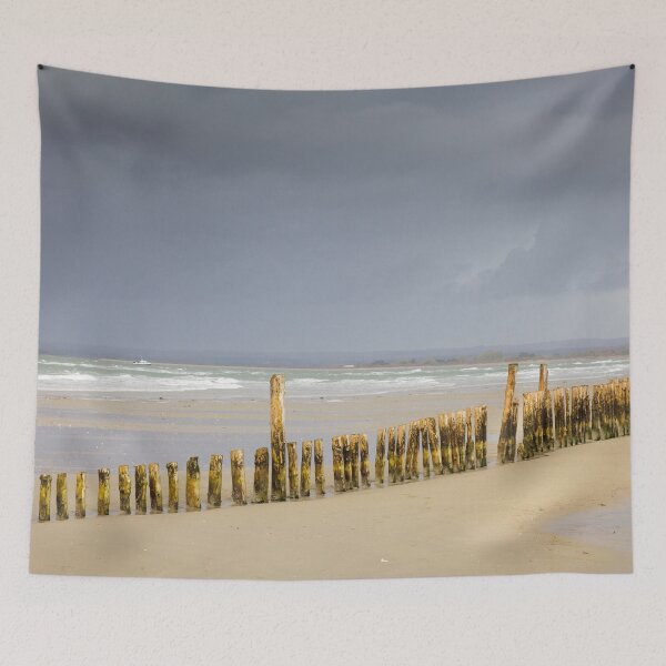 Item preview, Groynes on West Wittering Beach designed and sold by heidipics.