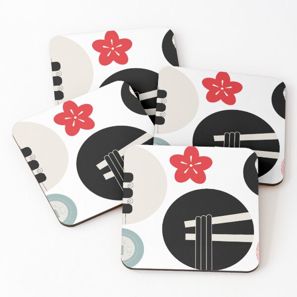 Item preview, Dining in Japan Throw pillow by Belle Treasure Chest designed and sold by Luetta  Stuger- Fleming.