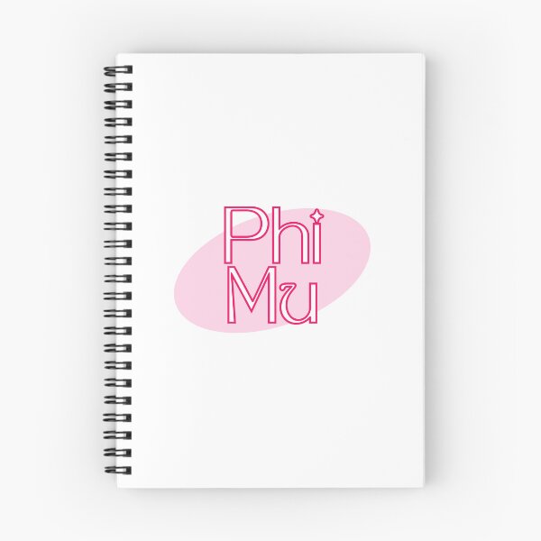 Item preview, Pink & White Chapter Name + Oval designed and sold by Jenna Cage.