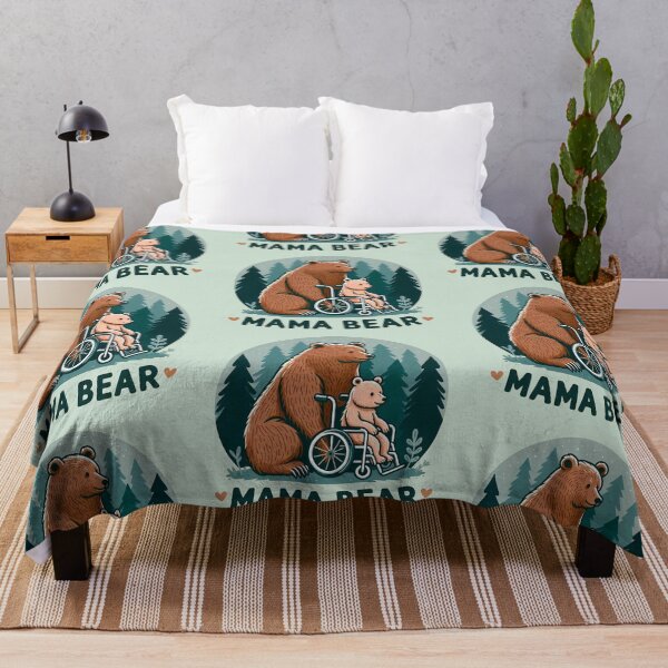 Item preview, Mama Bear Disabled designed and sold by Vkinsify.
