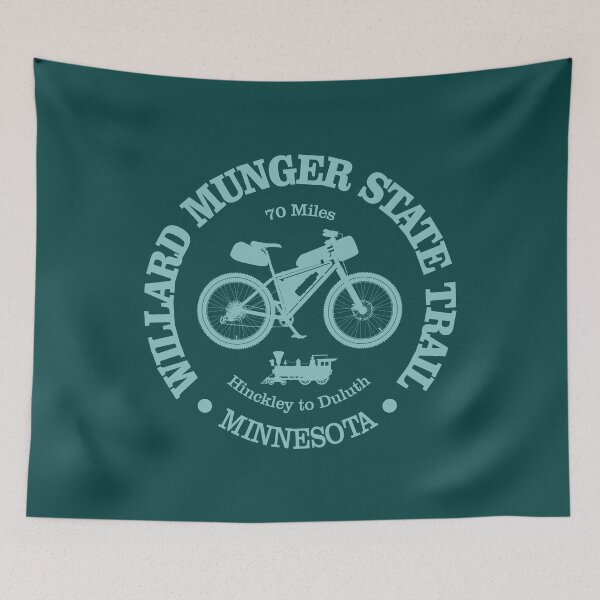 Item preview, Willard Munger State Trail (Cycling) designed and sold by curranmorgan.