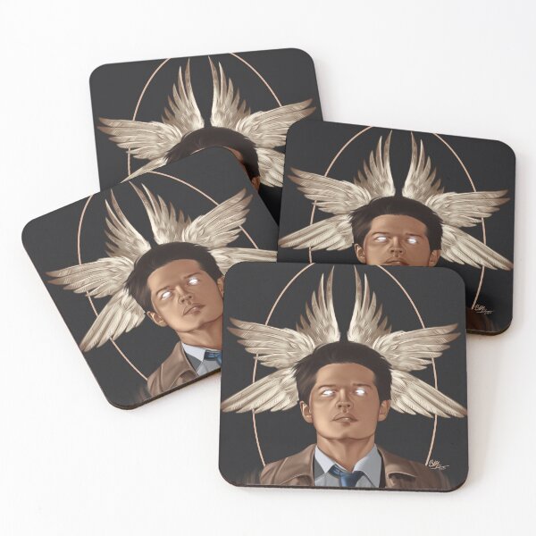 Item preview, Six winged Castiel designed and sold by sleepydean.