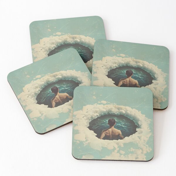 Item preview, Man in a frozen lake – ice bath designed and sold by Wildflow Creations.
