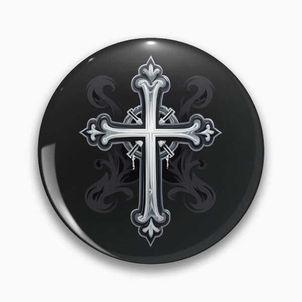 Item preview, Dark Gothic Cross - Occult Illustration designed and sold by MadnessEnvelope.