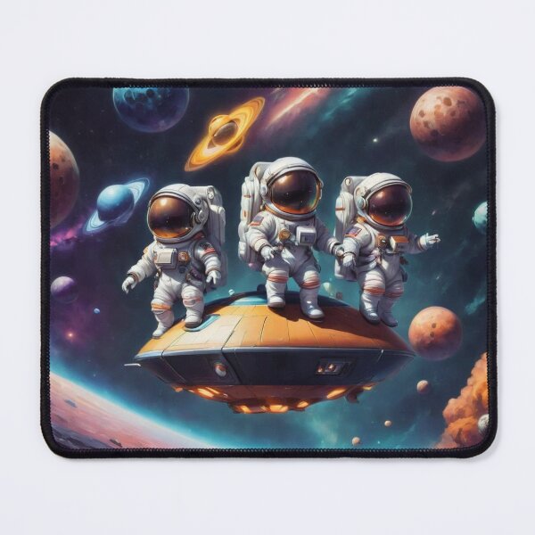 Item preview, Little astronauts in space designed and sold by biscuitArts.