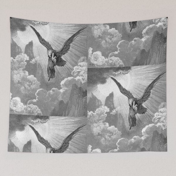 Item preview, Dante and the Eagle -Gustave Dore for Dante's Divine Comedy Canto IX designed and sold by forgottenbeauty.
