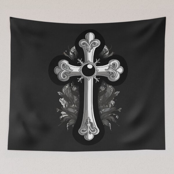 Item preview, Dark Gothic Cross designed and sold by MadnessEnvelope.