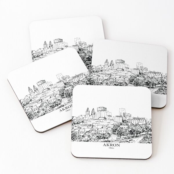 Item preview, Akron - Ohio designed and sold by Lakeric Cityscapes.