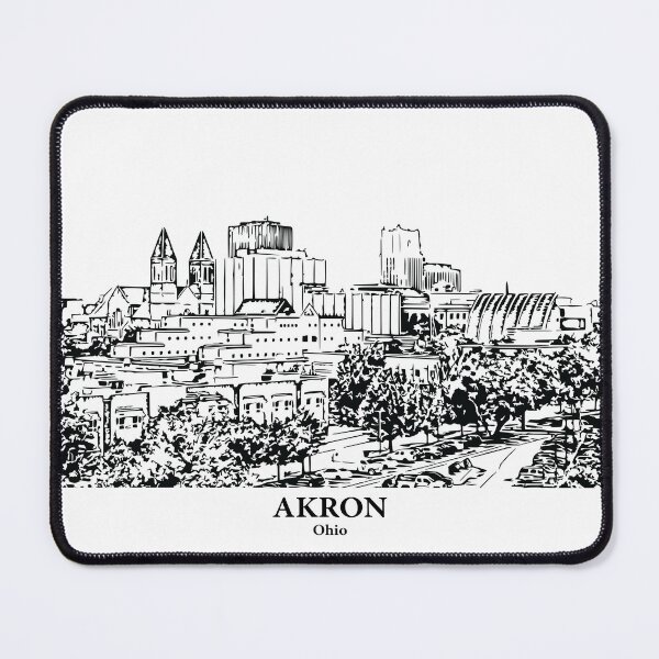 Item preview, Akron - Ohio designed and sold by Lakeric Cityscapes.