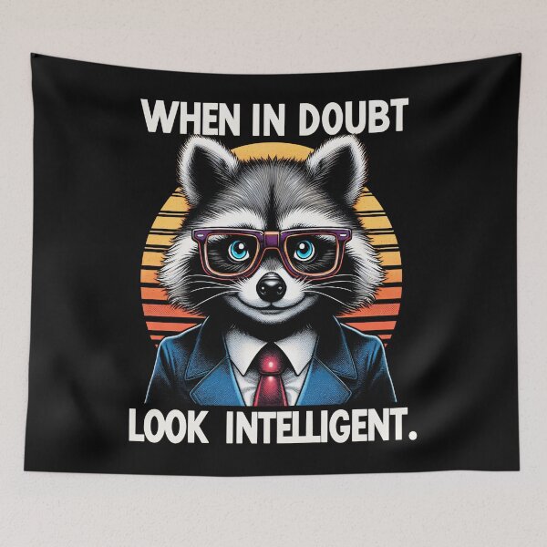 Item preview, When in doubt look intelligent designed and sold by RafaelLima7.