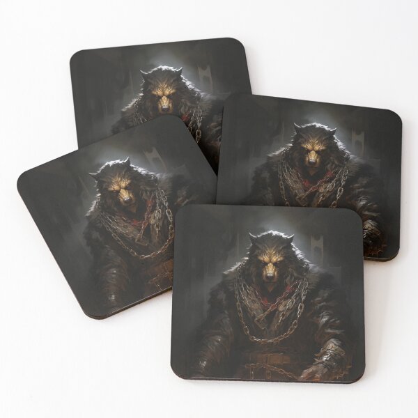 Item preview, Copy of Wolf Woman Art designed and sold by Obsidian Ink by Wilshire.