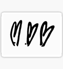 Three Crooked Hearts- Pearl Jam Sticker