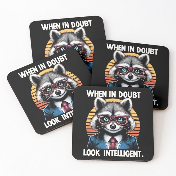 Item preview, When in doubt look intelligent designed and sold by RafaelLima7.