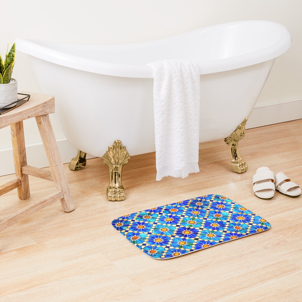 Item preview, Bath Mat designed and sold by patterncrow.