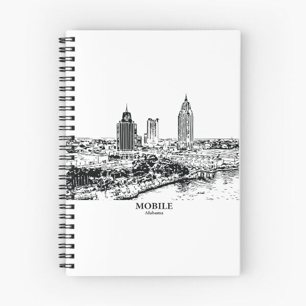 Item preview, Mobile - Alabama designed and sold by Lakeric.