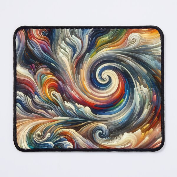 Item preview, Cosmic Dance of Whirlwind Colours Abstract Fusion designed and sold by ArtComixHaven.