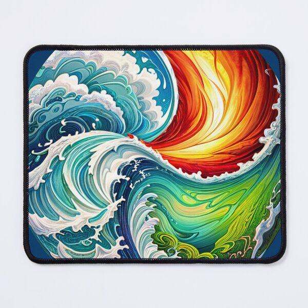 Item preview, United elements. water, air, fire and earth designed and sold by PlumeUniverse.