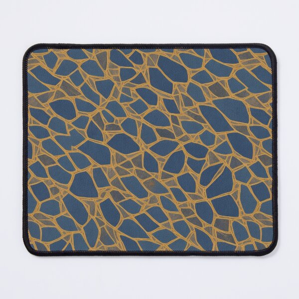 Item preview, Faded Mosaic of Blues and Yellows designed and sold by Terrace36.