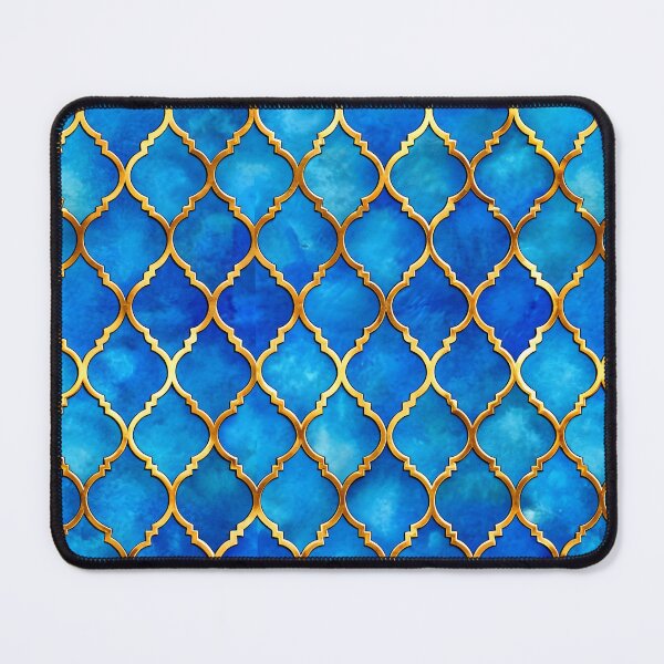 Item preview, Blue Moroccan Pattern designed and sold by patterncrow.