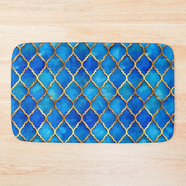 Item preview, Blue Moroccan Pattern designed and sold by patterncrow.