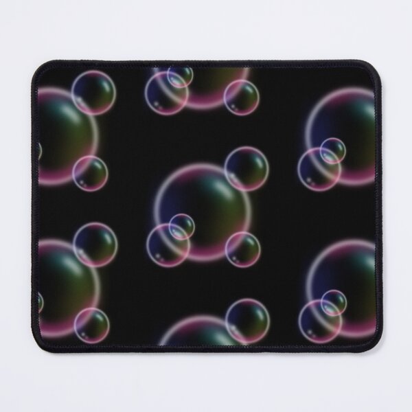 Item preview, rainbow bubbles in black designed and sold by AlexsArtSpace.