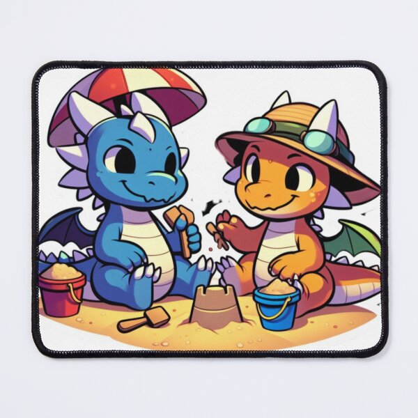 Item preview, Baby Dragons at the Beach designed and sold by YVESTEP.