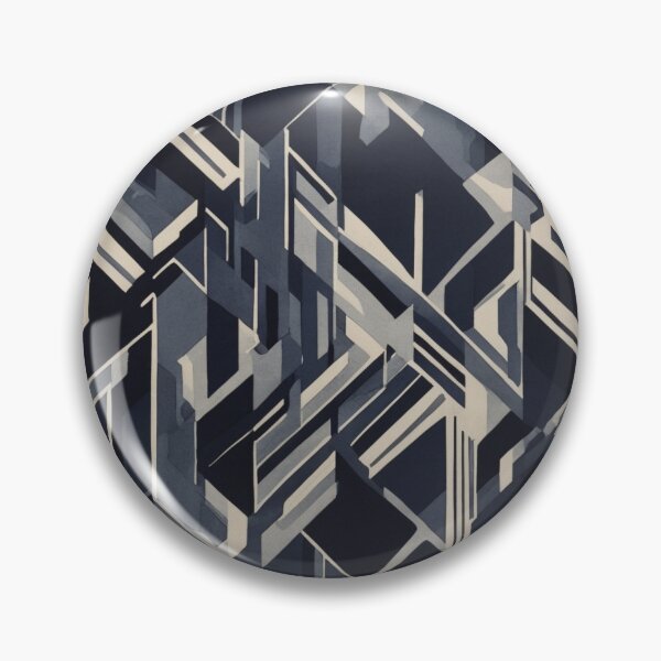 Item preview, Metropolis Mosaic in Blue designed and sold by Terrace36.