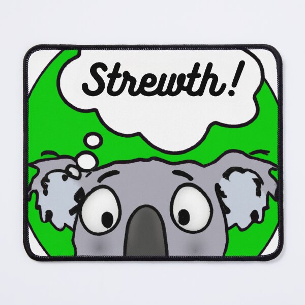 Item preview, Australian Expressions - Koala Strewth! designed and sold by rylalgarra.