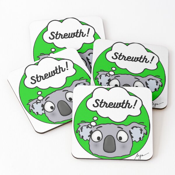 Item preview, Australian Expressions - Koala Strewth!  designed and sold by rylalgarra.
