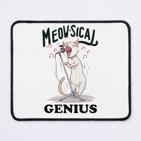 Item preview, Cat Singer - Meow-sical Genius designed and sold by ShawCo.