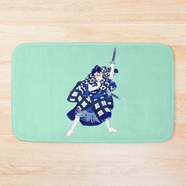 Item preview, Kabuki Theater Scene, Woodblock Print of Japanese Samurai designed and sold by HeavyHits.