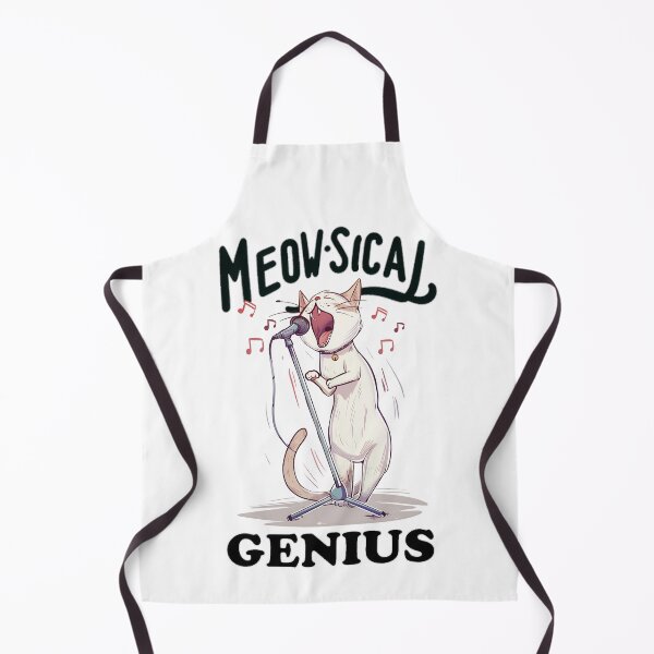 Item preview, Cat Singer - Meow-sical Genius designed and sold by ShawCo.