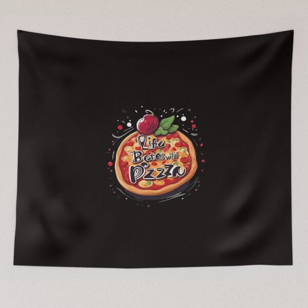 Item preview, Life Is Better With Pizza ,pizza lover  , funny gift  designed and sold by masteryStore.